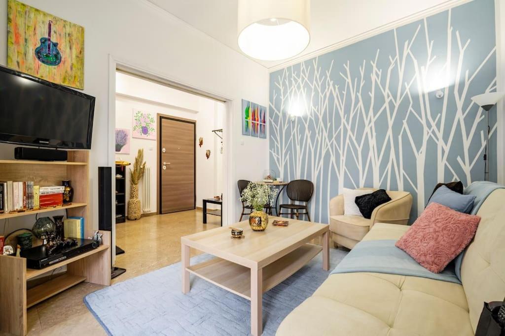 Athens Paradise Cozy 53 Sqm Apartament Near To Metro Экстерьер фото
